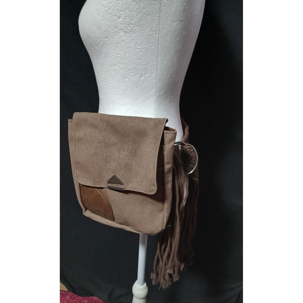 Star Wars Galaxy's  Edge Black Spire Outpost Belt Bag Brown Canvas NWOT